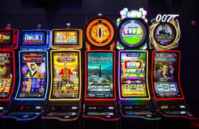 Casino slot game gambling machine blackjack