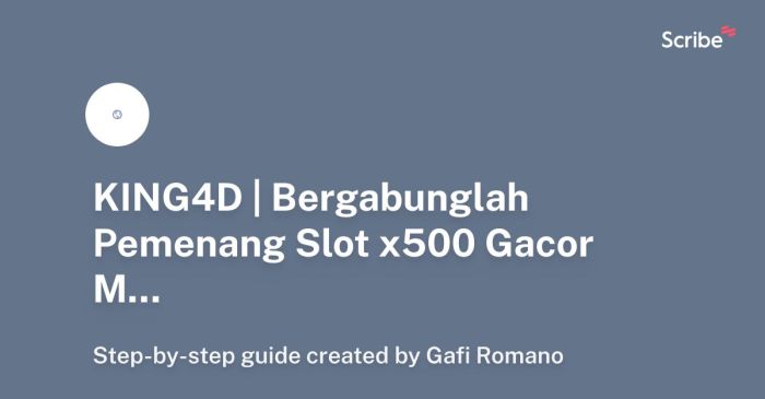 Agen Slot Raja4d