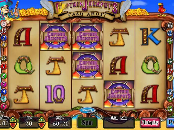 Agen Slot Kaptenjackpot