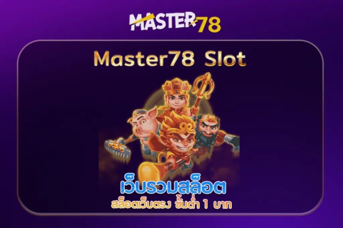 Agen Slot Master78