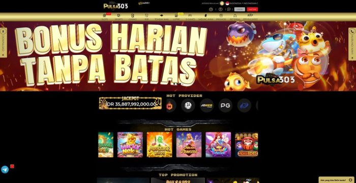 Agen Slot Pulsa303