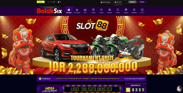 Agen Slot Balaksix