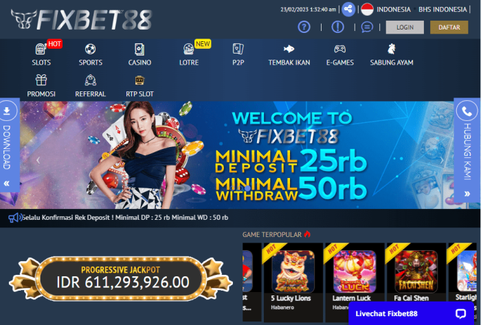 Agen Slot Fixbet88