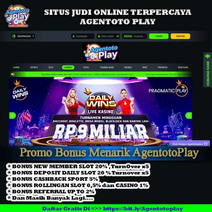 Agen Slot Agungtoto