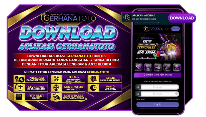 Agen Slot Gerhanatoto