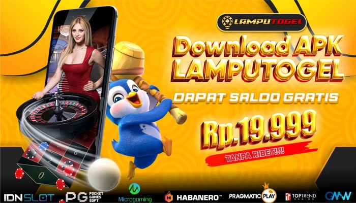 Agen Slot Lamputogel