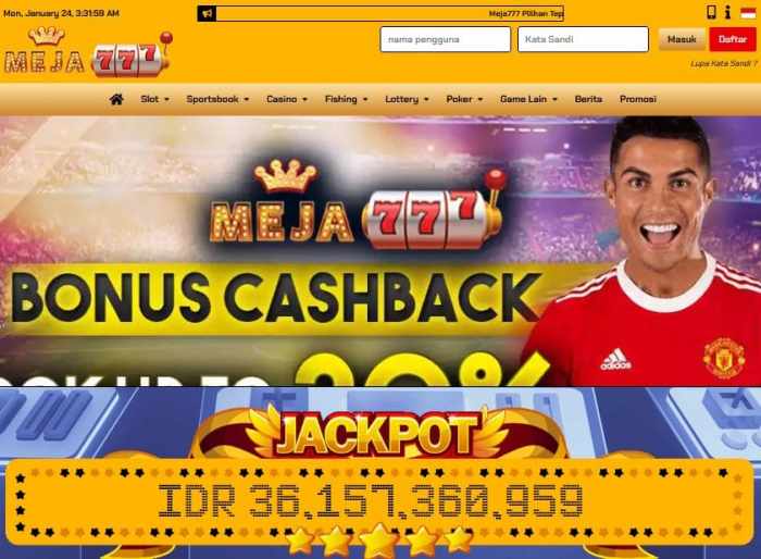 Agen Slot Meja777