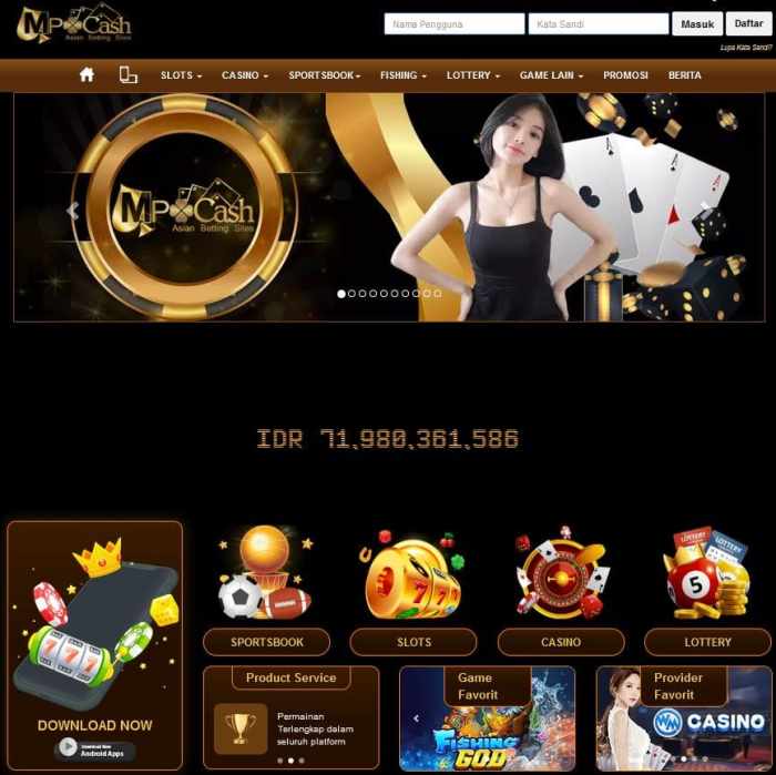 Agen Slot Mpocash