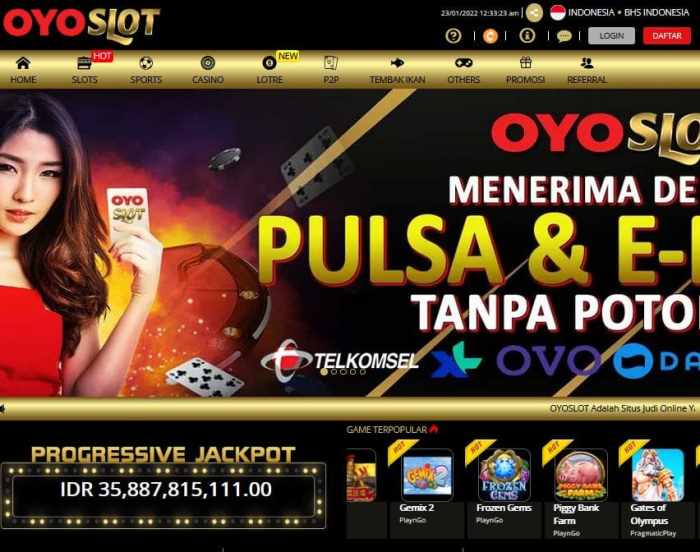 Agen Slot Oyoslot