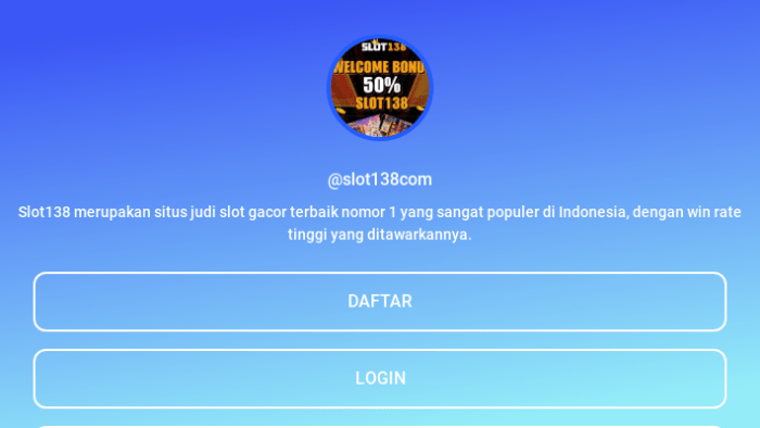 Agen Slot Angkasa138