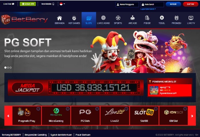 Agen Slot Betberry